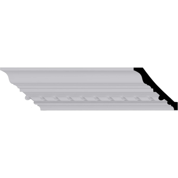 Ekena Millwork 3 3/4"H x 3 7/8"P x 5 1/2"F x 94 1/2"L Windsor Rope Crown Moulding MLD03X04X05WI - main